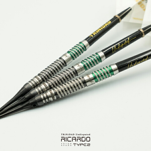 楽天市場】ダーツ バレル TRiNiDAD Undisputed RICARDO2 浅田斉吾 選手