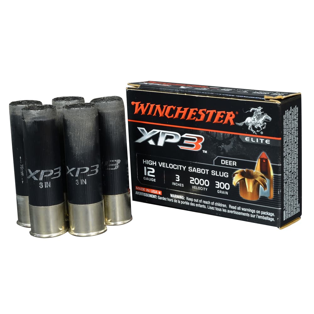 楽天市場】WINCHESTER 空薬きょう 12ゲージ XP3 サボット弾 5個セット