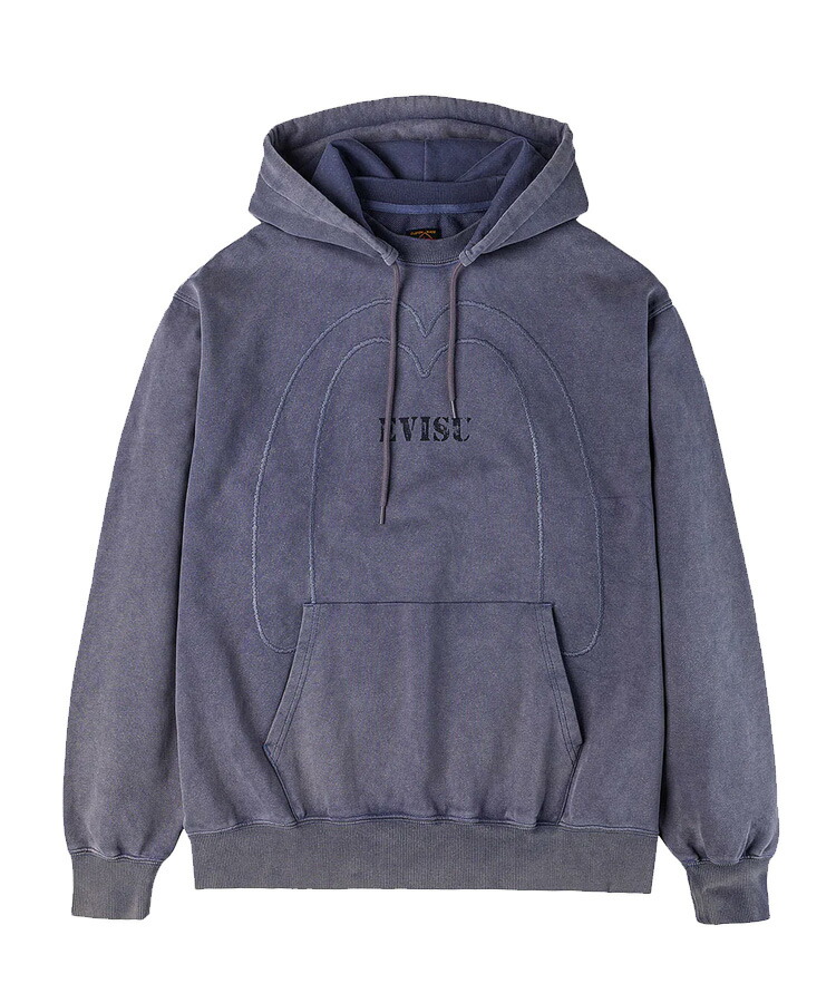 楽天市場】EVISU エヴィス エビス メンズ パーカー HEAVY WASHED AFTER