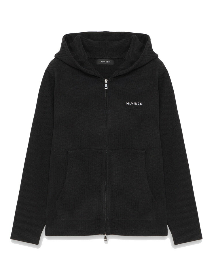 楽天市場】MLVINCE メルヴィンス メンズ パーカー KNIT ZIP HOODY