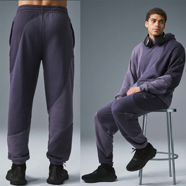 alo yoga men's スウェットパンツS