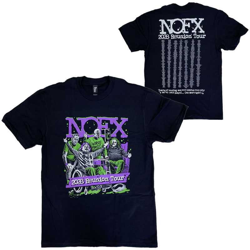 楽天市場】NOFX・ノー エフ エックス・REUNION 2028・Tシャツ