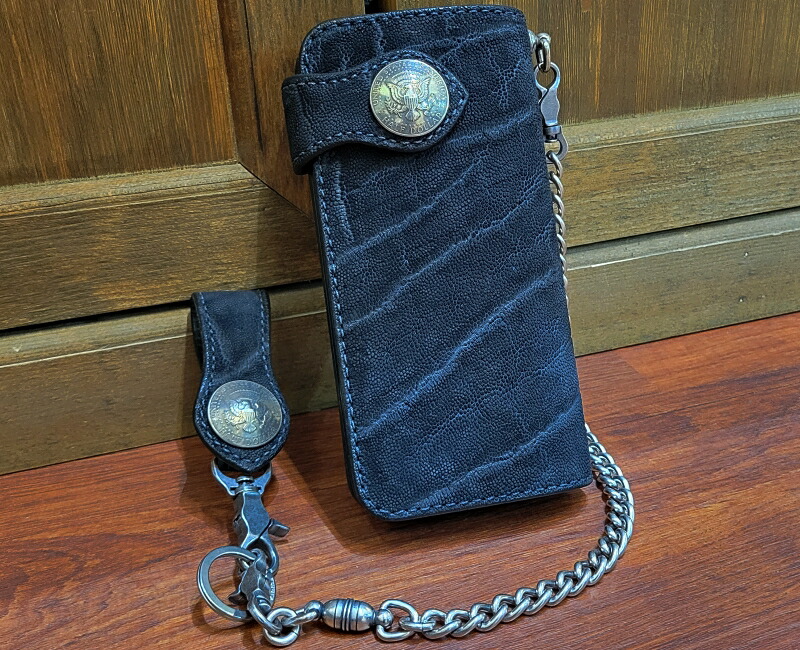 楽天市場】Funnyファニー ライダースウォレットエレファント 象革