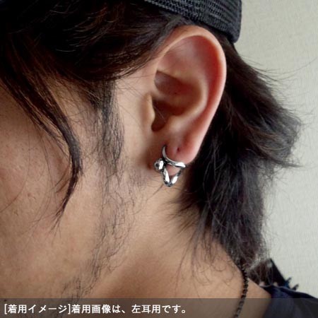 楽天市場】GIGOR ジゴロウ スネイヴィーピアス シルバーピアス 左耳