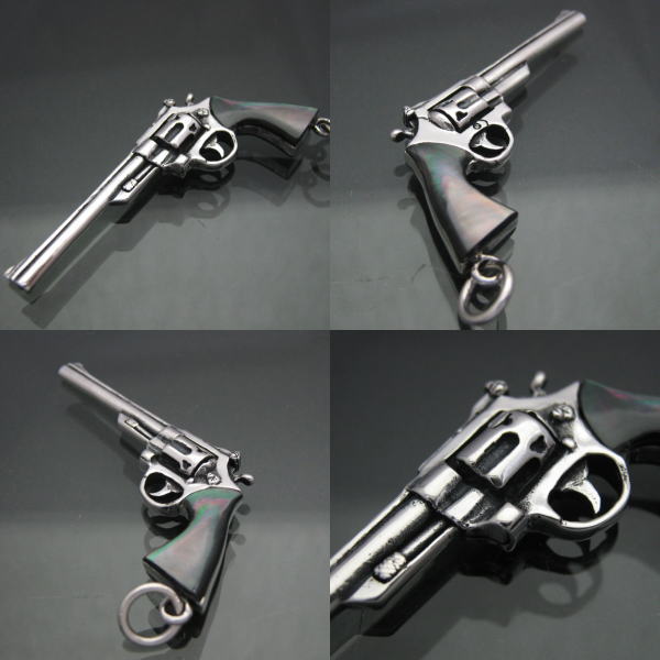 楽天市場】高品質 44マグナムリボルバーピストルペンダント シェル