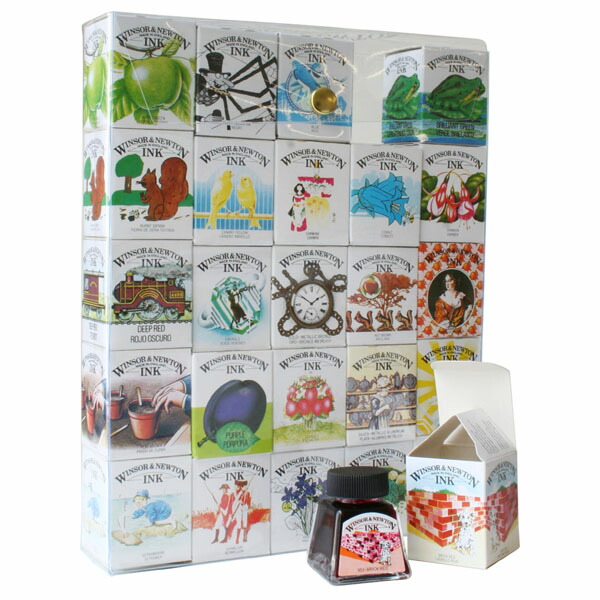 楽天市場】W&N ドローイングインク 14mlボトル25色セット : 陶芸.com