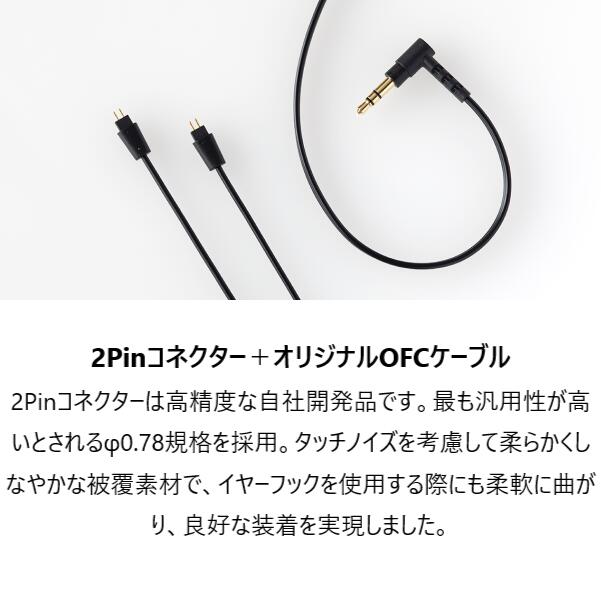 楽天市場】final A4000 【FI-A4DPLDN】 有線イヤホン リケーブル対応