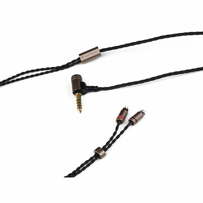 楽天市場】Brise Works MIKAGE - 5極Φ4.4mm L型プラグ-CIEM2pin 【BW