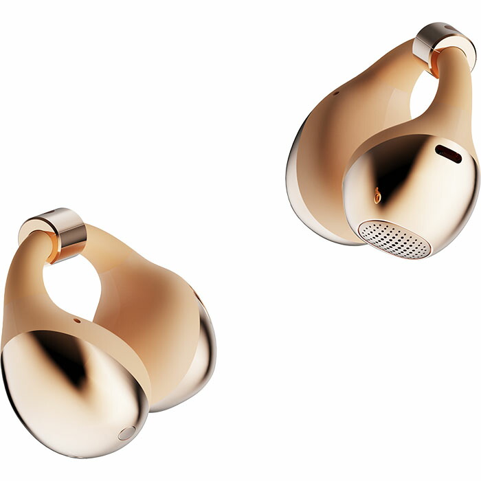 楽天市場】BUTTONS BUTTONS CLIP Gold Brown ワイヤレスイヤホン