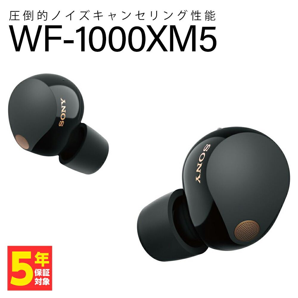 楽天市場】【在庫限り】SONY WF-1000XM5 ソニー ブラック/プラチナ