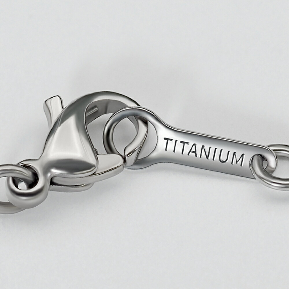 楽天市場】ネックレス チェーン 純チタン 2面カット喜平チェーン 幅1.4