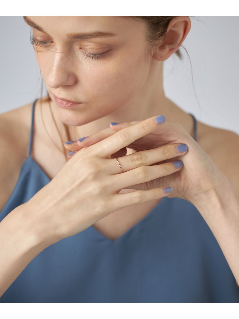 楽天市場】[クレール]K18MPG スタッズカット リング ete エテ