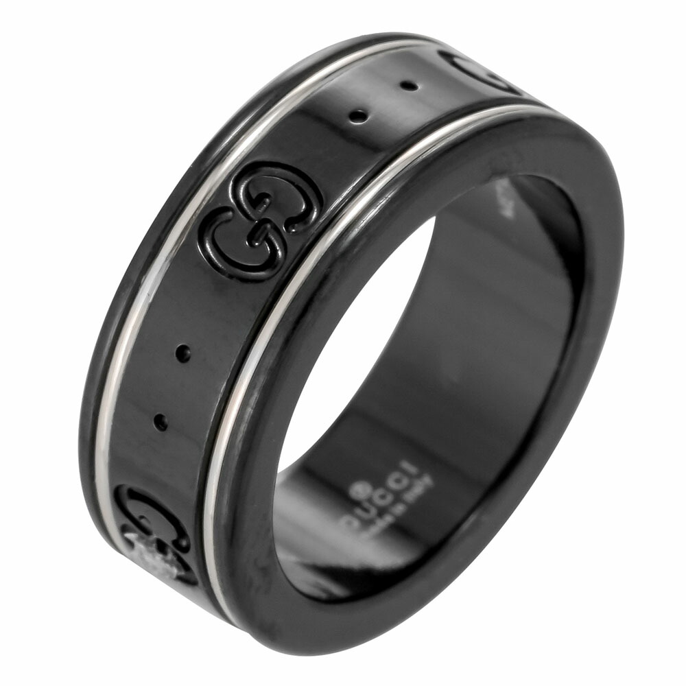 楽天市場】グッチ GUCCI リング 指輪 メンズ レディース ブラック