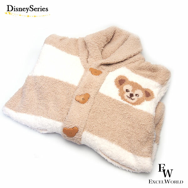 楽天市場】ダッフィー カーディガン ルームウェア 長袖 ふわもこ