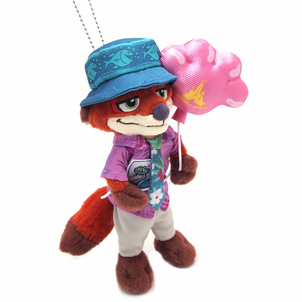 楽天市場】ニック ぬいぐるみバッジ ニック・ワイルド ぬいバ