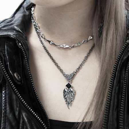 楽天市場】廃盤 bizarre ビザール ネックレス マモンシルバー