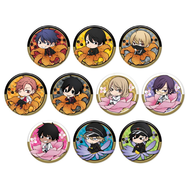 楽天市場】桃源暗鬼 ぷちふれ トレーディング メタリック 缶バッジ