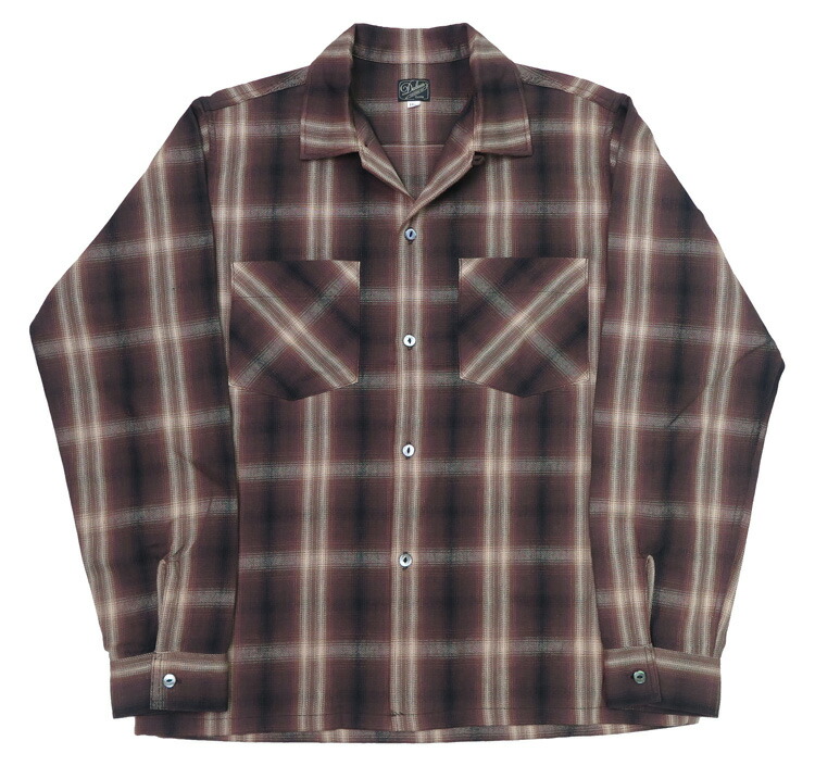 楽天市場】DALLES & CO ダリーズ＆コー 長袖 オンブレシャツ チェック