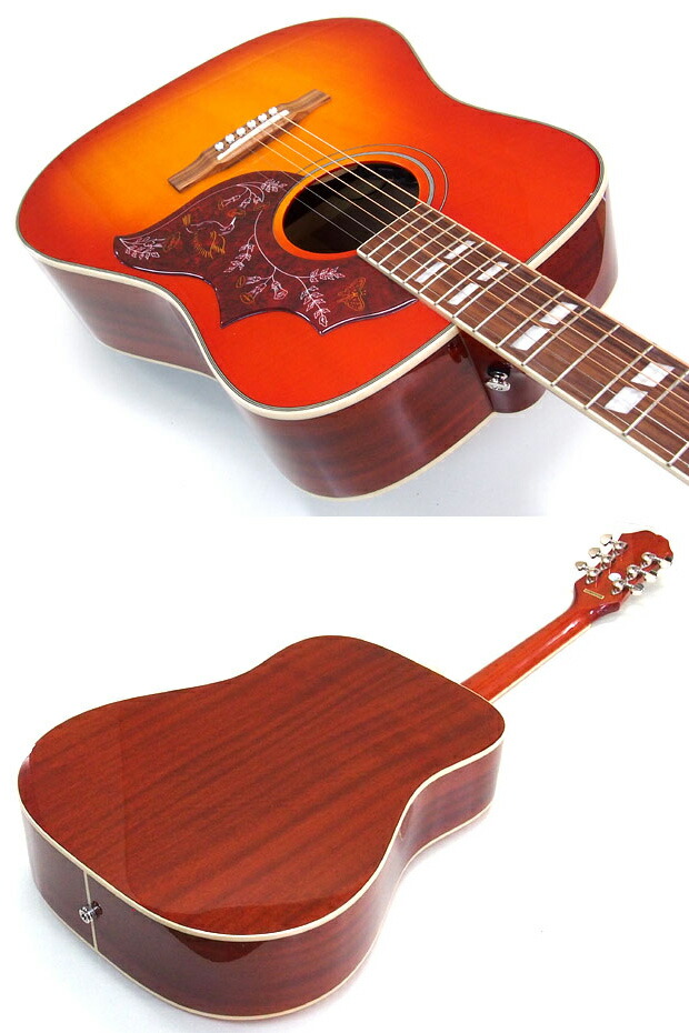 11528】Epiphone Hummingbird EC STUDIO 赤 11528】Epiphone