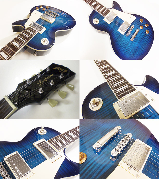 楽天市場】エレキギター 初心者セット Blitz BLP-450 SBL レスポール