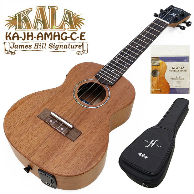 楽天市場】KALA KA-JH-AMHG-C-E コンサートウクレレ マホガニー単板 PU