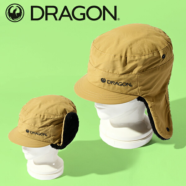 楽天市場】送料無料 キャップ DRAGON ドラゴン メンズ FLAP CAP ロゴ