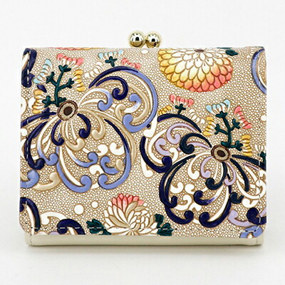 楽天市場】【可愛い皮革伝統工芸 文庫屋「大関」】夢幻のタピ 三つ折り