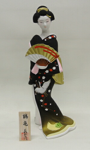 楽天市場】【博多人形】【美人物（立姿）】『鶴亀 義正作』 : 藤田人形