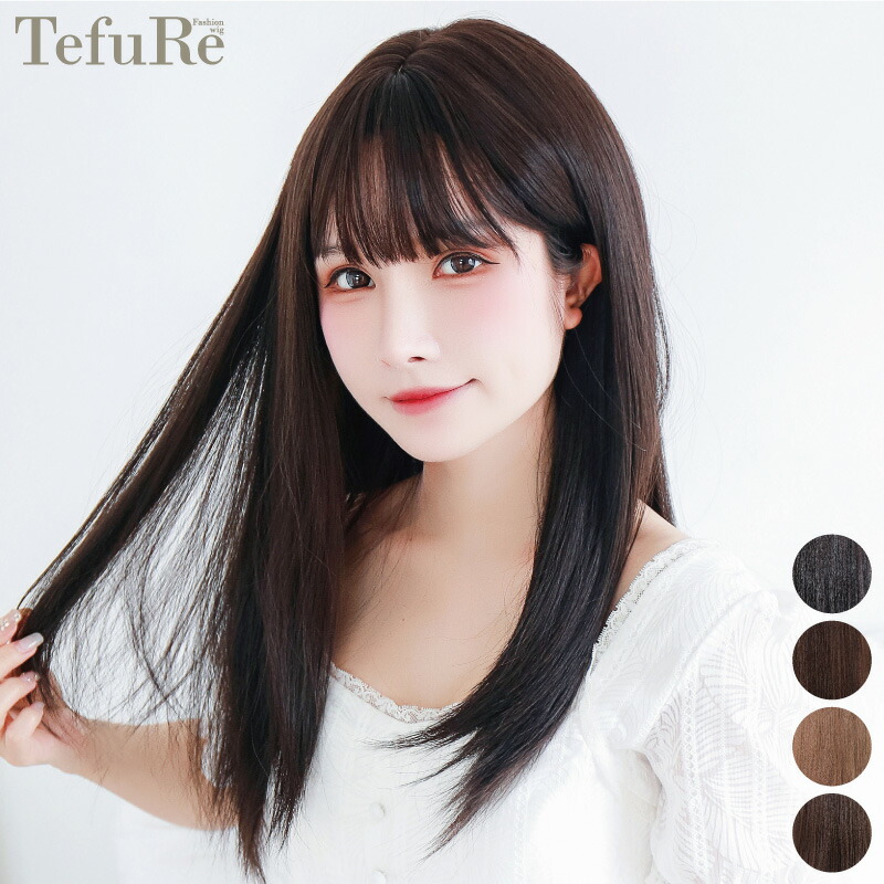 楽天市場】「ピュアロングストレート」 ウィッグ ロング ストレート