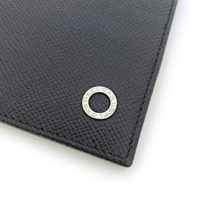 楽天市場】【送料無料】 ブルガリ 二つ折り マネークリップ ブラック