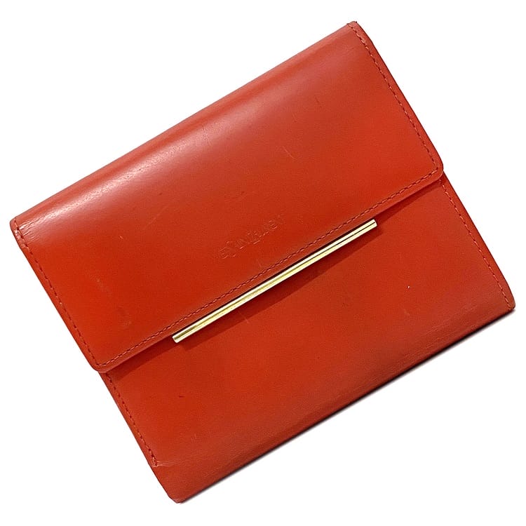 楽天市場】【送料無料】 イヴ サンローラン がま口 二つ折り 財布