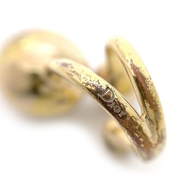 楽天市場】クリスチャン ディオール リング ゴールド ピンクパール