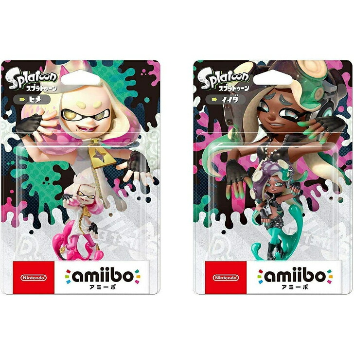 楽天市場】amiibo 2体セット[ヒメ/イイダ] (スプラトゥーンシリーズ