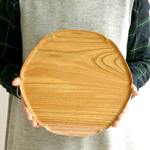 楽天市場】【レビュー特典あり】 四十沢木材工芸 KITO 雪輪盆 大