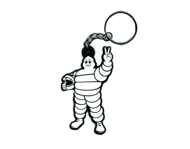 楽天市場】ラバーキーホルダー ミシュラン ビバンダム【タイヤメーカー