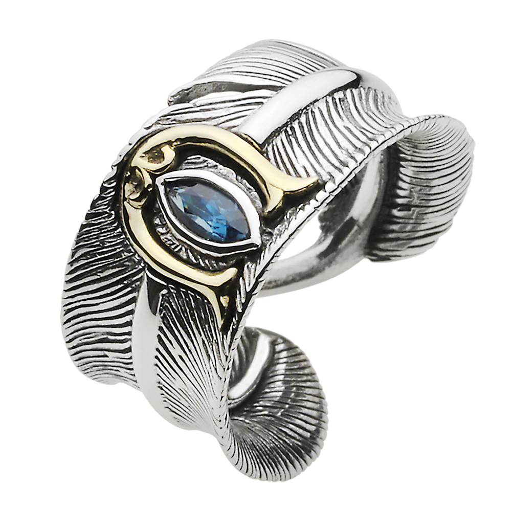 楽天市場】【鷲見太郎 Ring リング】Lアラベスクフライトフェザー01 w