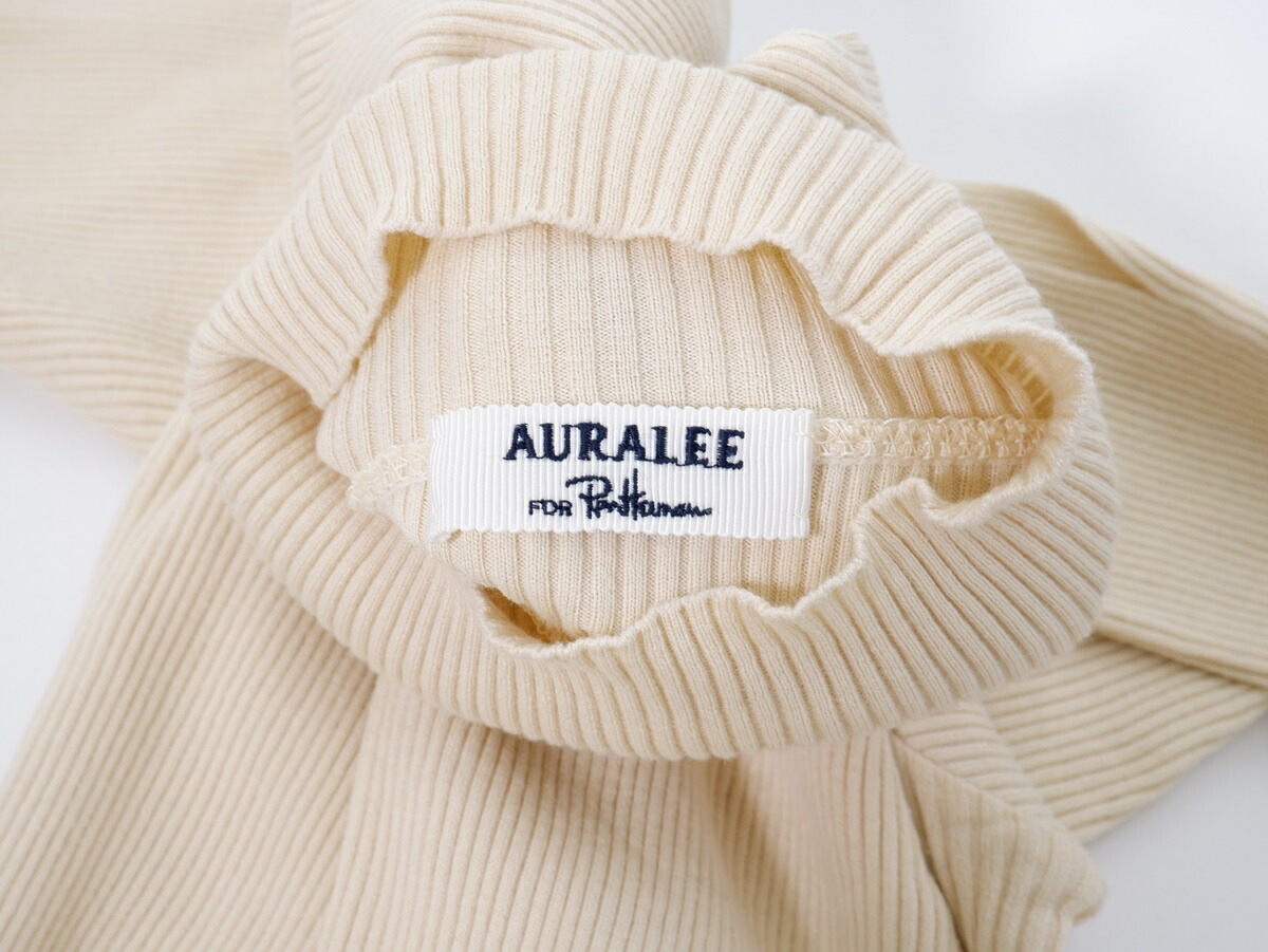 楽天市場】AURALEEオーラリー for Ron Hermanロンハーマン Giza Rib