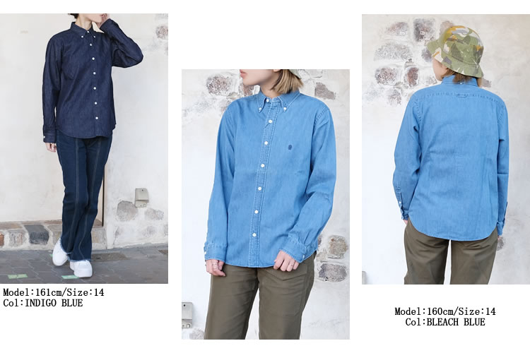 楽天市場】【SP15】ジムフレックス ライトデニム 長袖 ボタンダウン