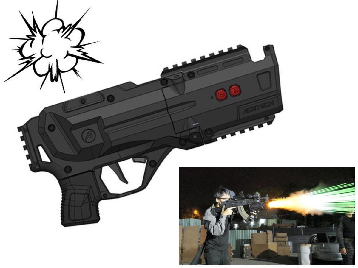 楽天市場】ACETECH トレーサー内蔵ガスグレネードランチャー VOLCANO