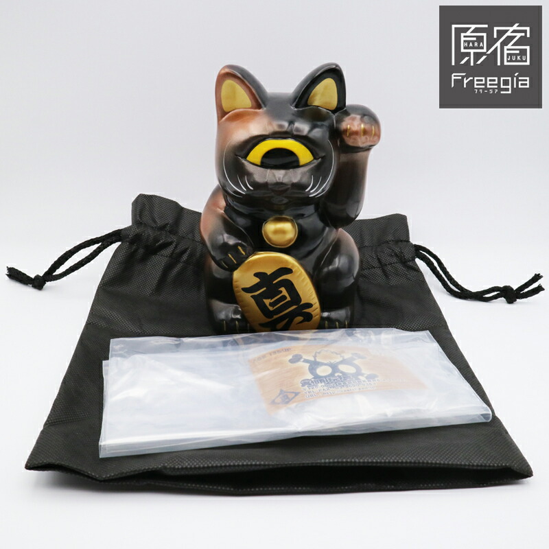 楽天市場】REAL HEAD(リアルヘッド) フォーチュンキャット 真小判 黒