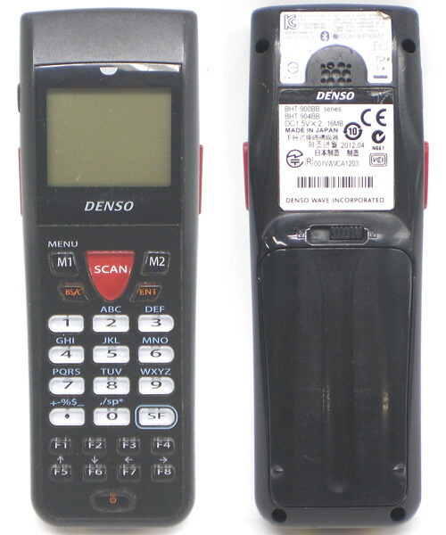 楽天市場】□☆デンソー/DENSO ハンディターミナル BHT-904BB 16MB