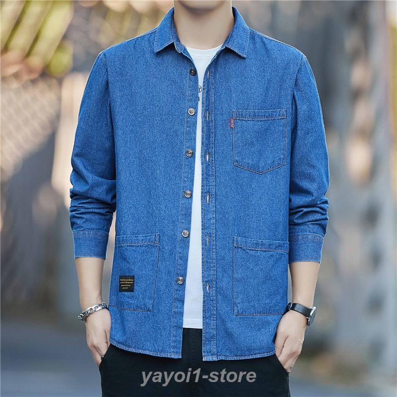 楽天市場】デニムシャツ デニム メンズ 開襟シャツ オックスフォード