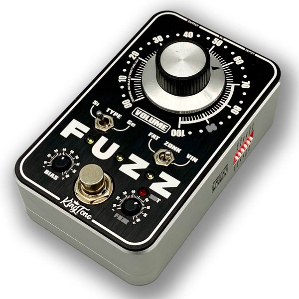 楽天市場】King Tone Guitar miniFUZZ V2 (Black Panel) : STARROW
