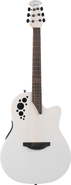 楽天市場】Ovation Elite TX Mid Depth - 1778TX Ivory White 新品