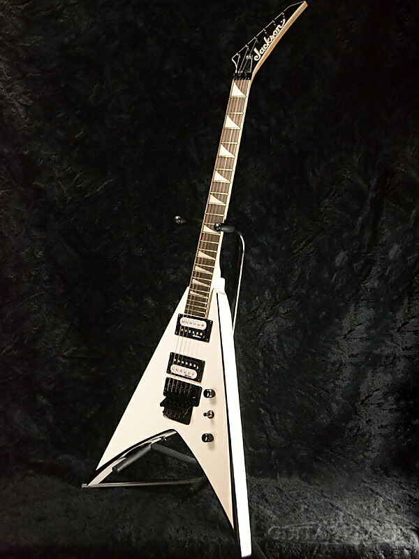 楽天市場】Jackson JS32 KING V White with Black Bevels 新品