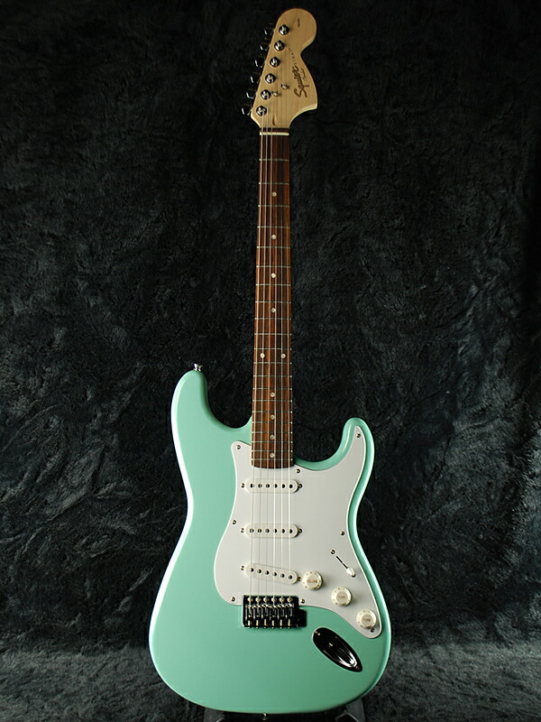 楽天市場】Squier Affinity Stratocaster SFG 新品 サーフグリーン