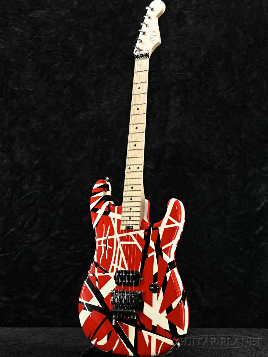 楽天市場】EVH Striped Series Red with Black Stripes 新品