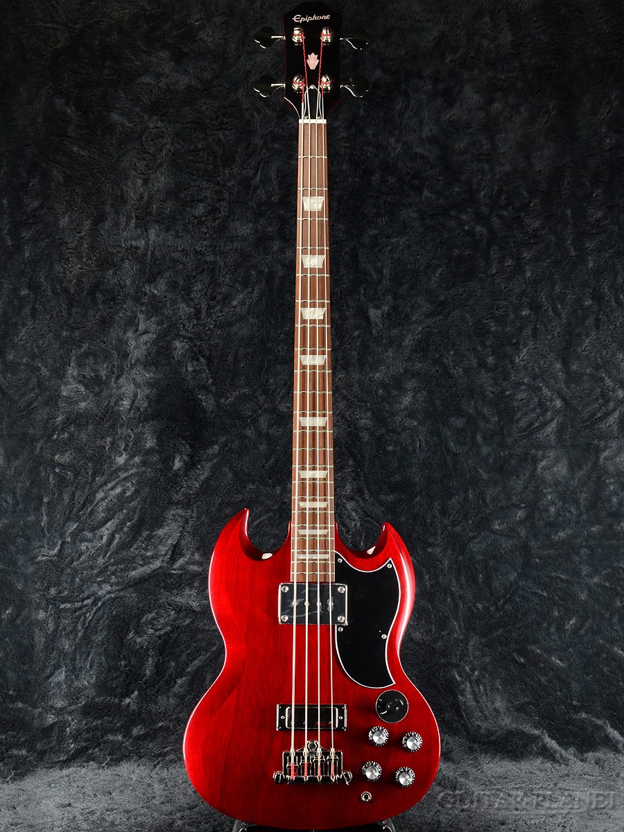 楽天市場】Epiphone EB-3 新品 チェリー[エピフォン][SGベース][Cherry