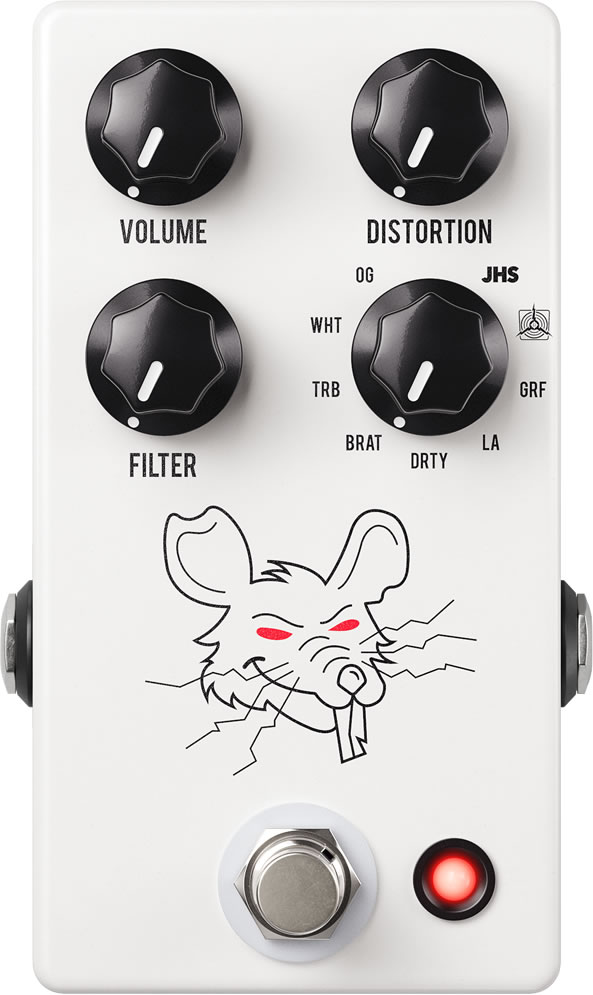 楽天市場】JHS PEDALS / PACKRAT WHITE 新品 ディストーション[パック