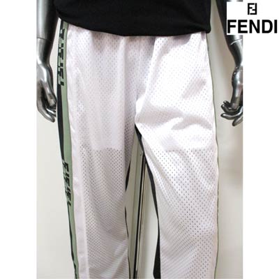 楽天市場】フェンディ FENDI メンズ パンツ ボトムス ロゴ メッシュ地